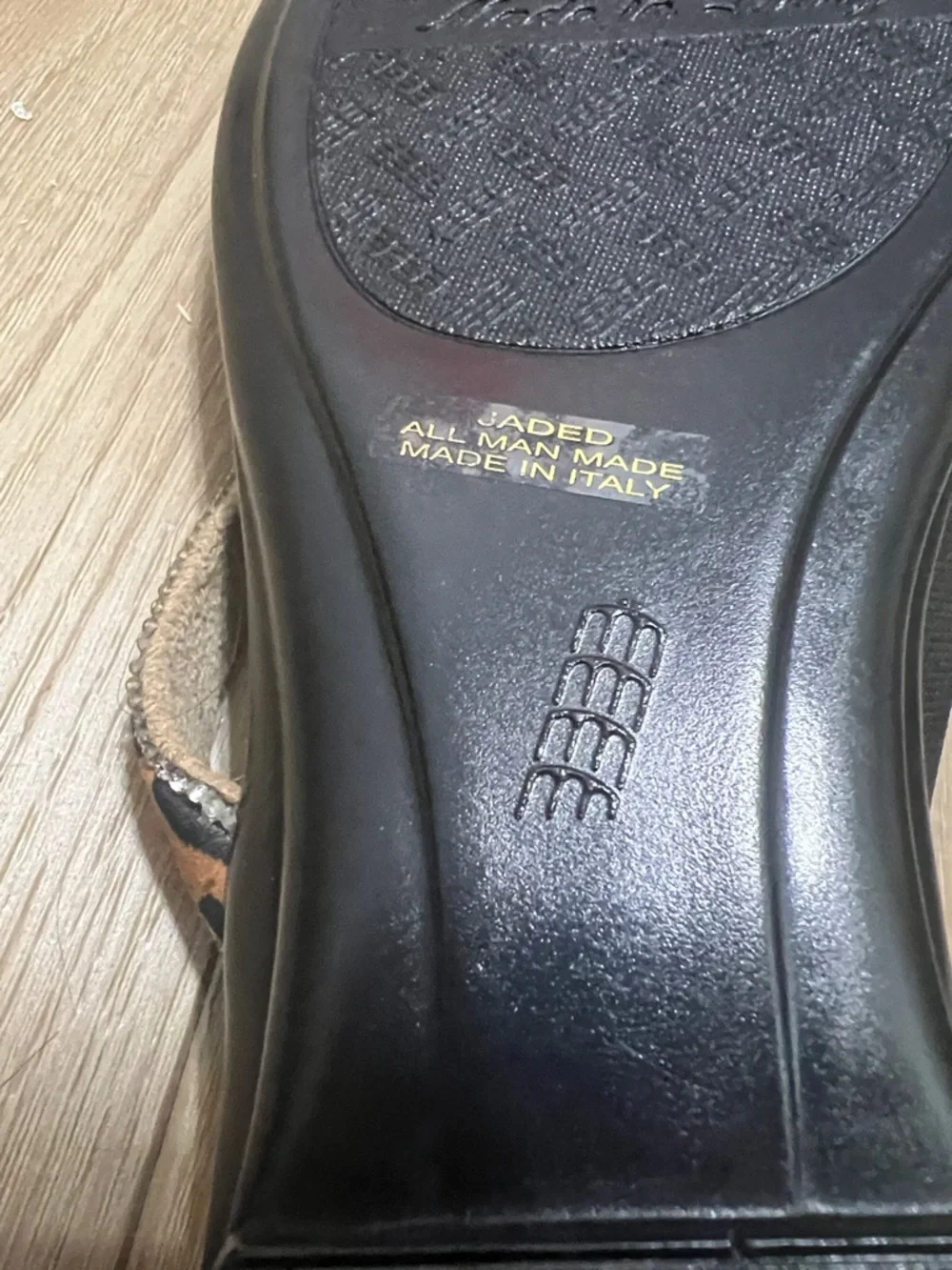 Toscanella - leopard Print with Rhinestone Sandals - Picture 5 of 6